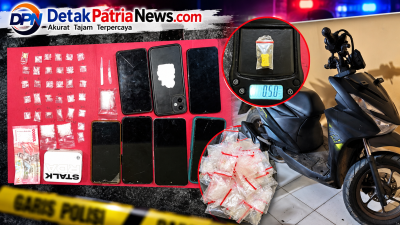Dua Pria Diamankan Polsek Kepenuhan, 11,95 Gram Sabu Disita